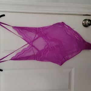 PURPLE LACE ONSIE